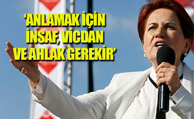 Meral Akşener: Ahlaki seviyeleri konusundaki ‘cahilliğimi’ kabul ediyorum