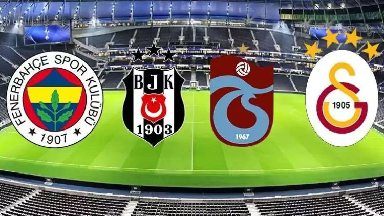Fenerbahçe, Beşiktaş, Galatasaray ve Trabzonspor'un rakipleri belli oldu
