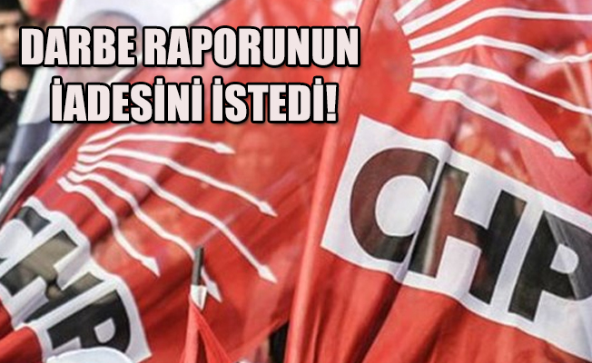CHP TBMM başkanlığına başvurdu!