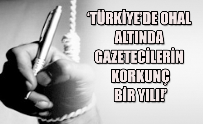 RSF, OHAL'de medyaya dair bir rapor yayınladı!