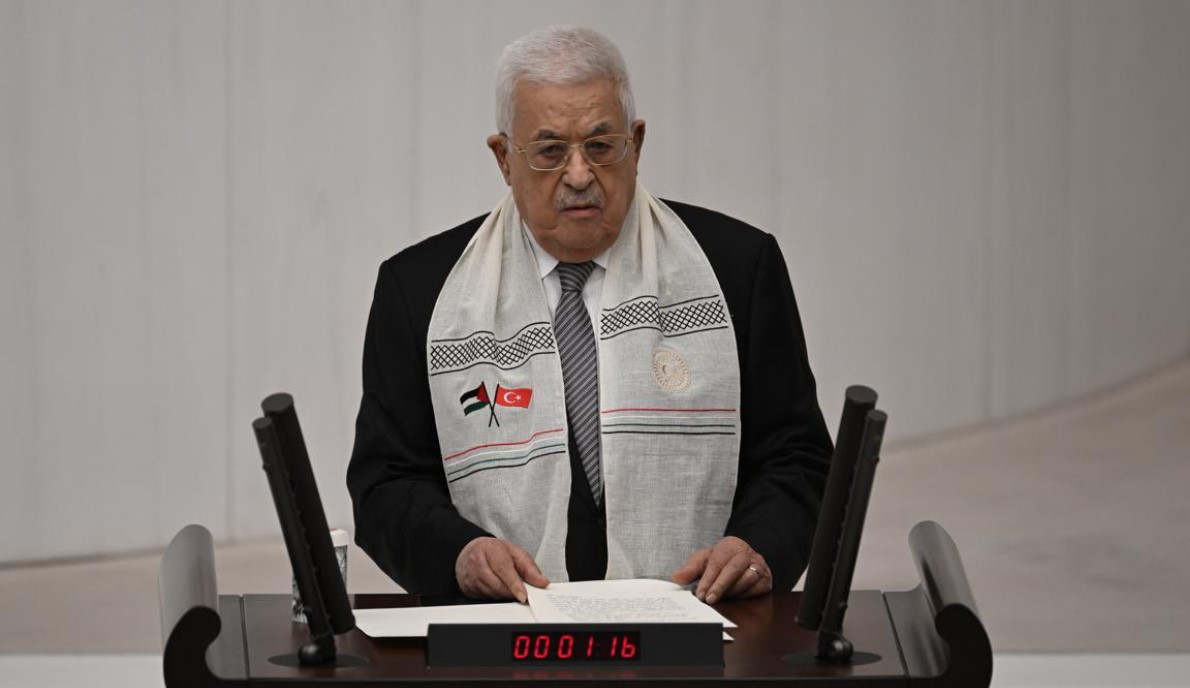 TBMM'de tarihi anlar! Mahmud Abbas, Türkiye'den tüm dünyaya seslendi