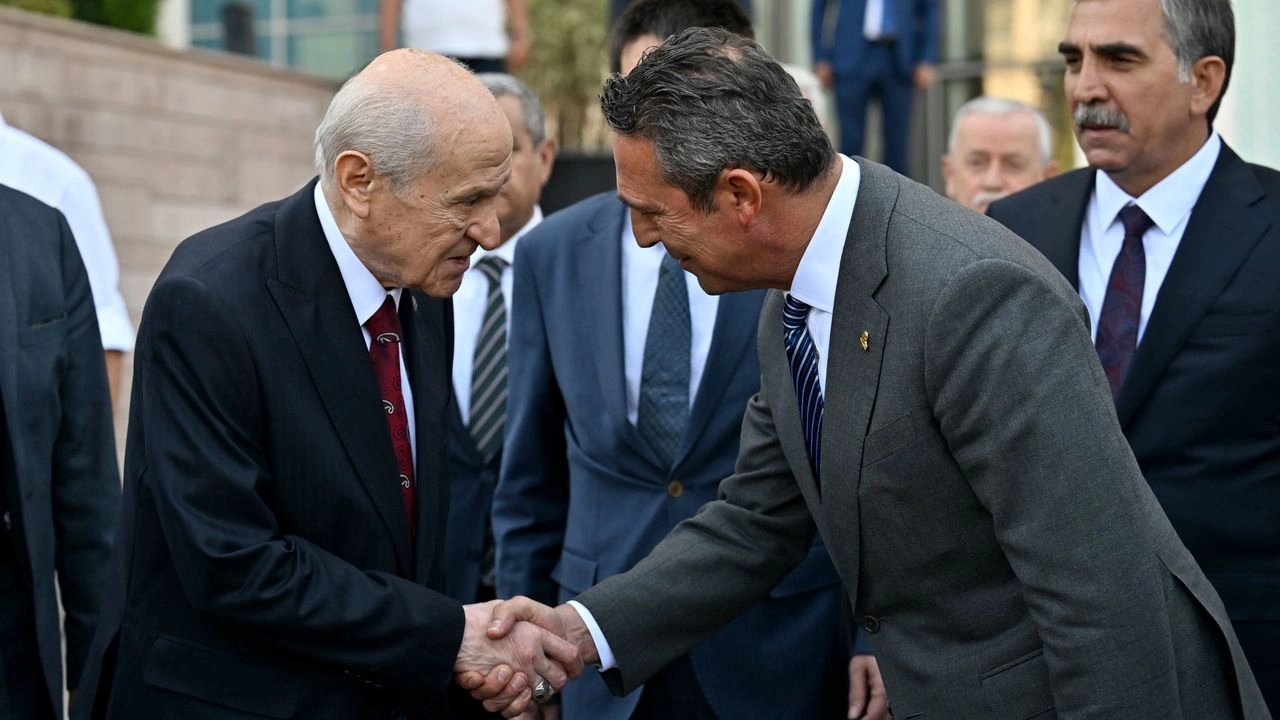 Ali Koç, Özgür Özel'den sonra Devlet Bahçeli ile görüştü