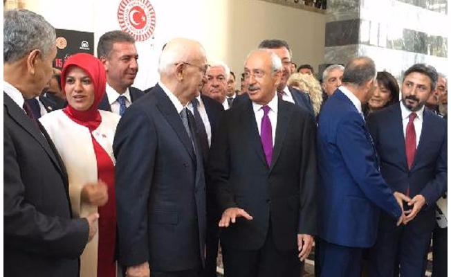 Mecliste '15 Temmuz Millet Darbeye Dur Dedi' sergisi