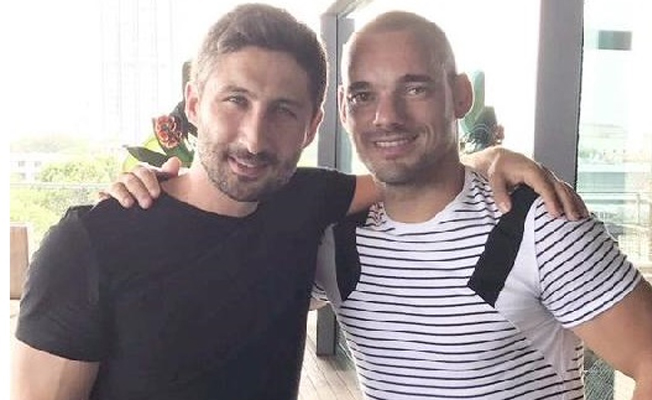 Sabri'den Sneijder'e duygusal uğurlama
