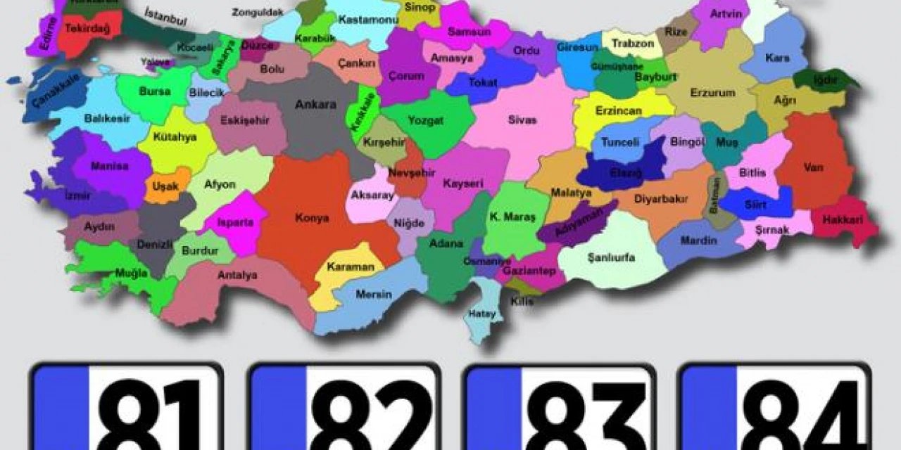 Hangi ilçelerin il olacağı belli oldu! İşte yeni plakalar