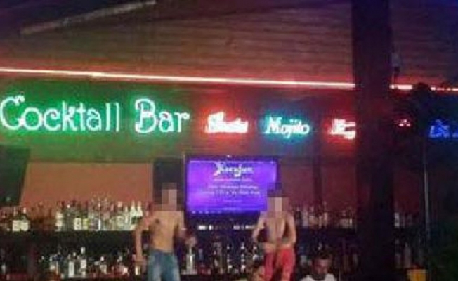 Çocukların yarı çıplak dans ettiği bar hakkında flaş karar