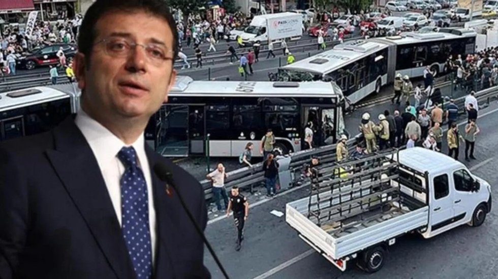 Ekrem İmamoğlu'ndan metrobüs kazası sonrası açıklama! Sürücü hatası mı?