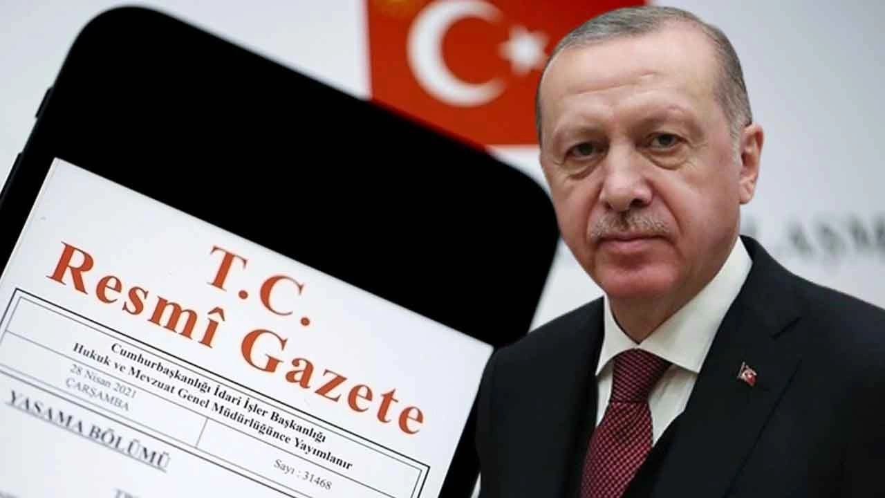 Resmi Gazete'de yayımlandı: Erdoğan imzalı kararla Erdoğan'a yeni yetki