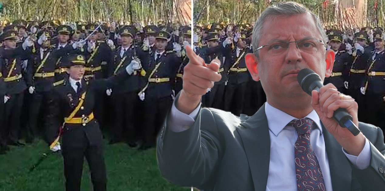 Özgür Özel, teğmenlerin 'Mustafa Kemal'in askerleriyiz' sloganından rahatsız olanlara seslendi: "Ne diyeceklerdi, 'Hepimiz Trikopis'in askerleriyiz' mi?"