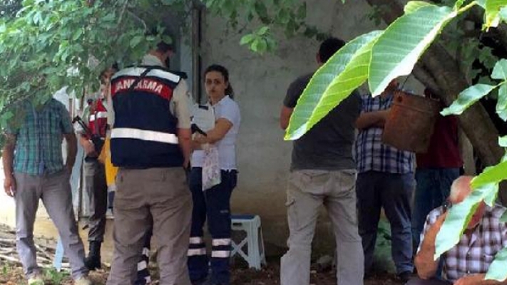 Samanlıkta yaşamına son verdi!