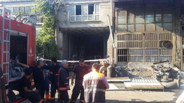 İstanbul'da bir fabrikada patlama meydana geldi!
