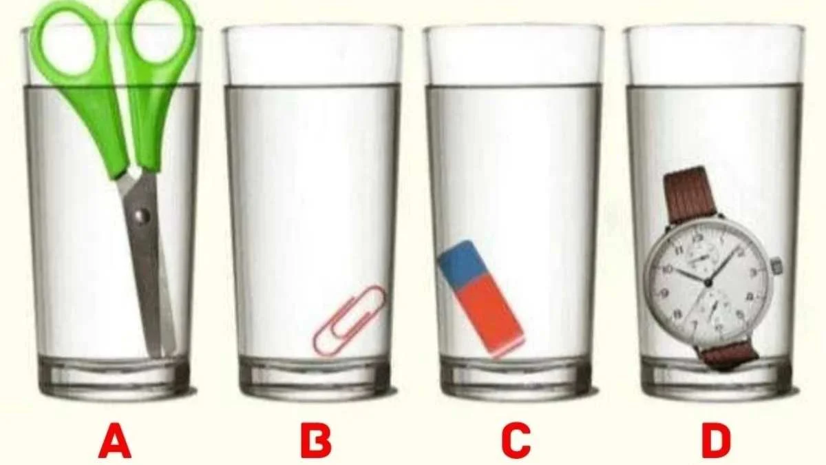 İnsanların yalnızca %1'i buluyor! Hangi bardakta daha fazla su var?