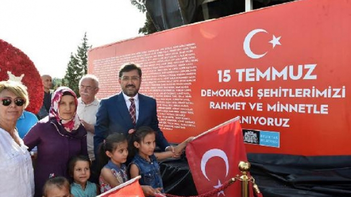 Beşiktaş'a dev '15 Temmuz Demokrasi Anıtı'