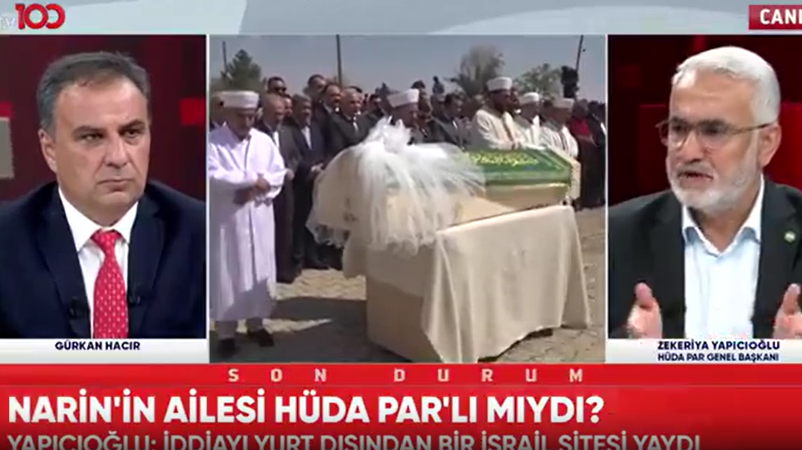 HÜDA-PAR'dan 'Narin Güran' açıklaması