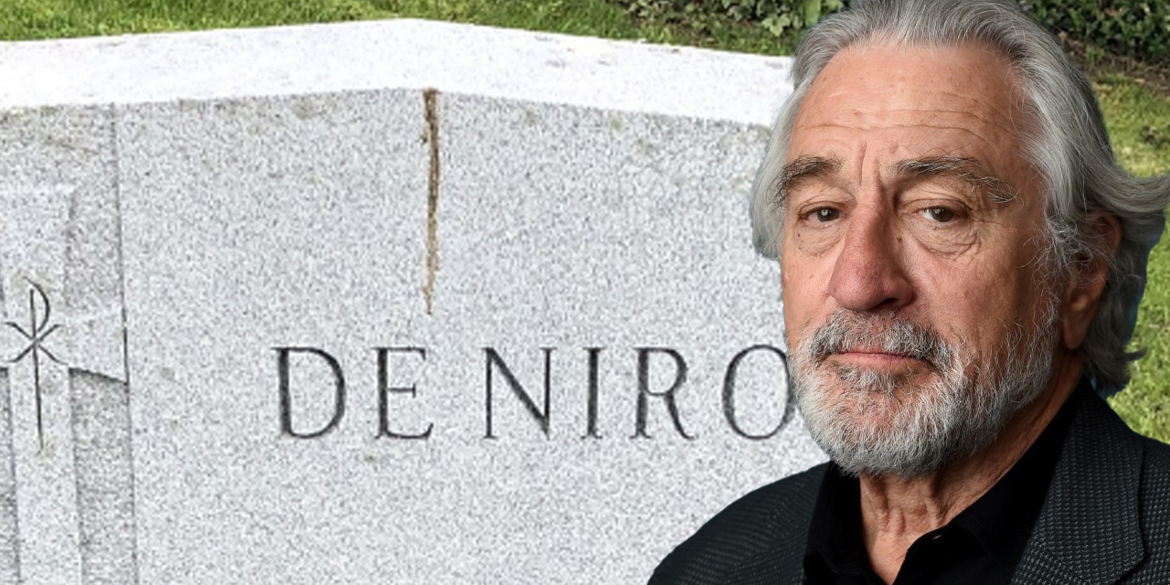 Robert De Niro'nun mezar taşında bu yazacak