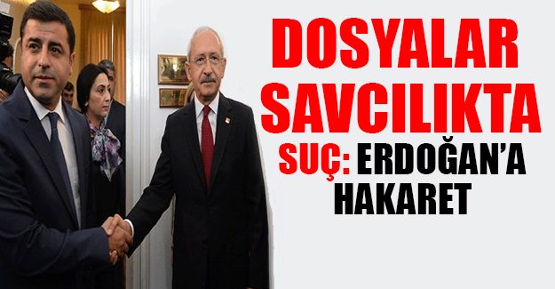 Kılıçdaroğlu ve Demirtaş hakkındaki fezlekeler başsavcılığa ulaştı