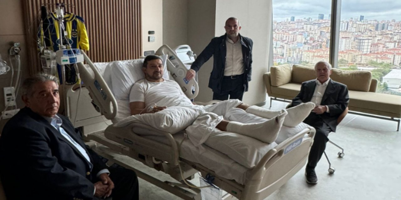 Aziz Yıldırım ve Mahmut Uslu, Serhat Akın'ın yanında