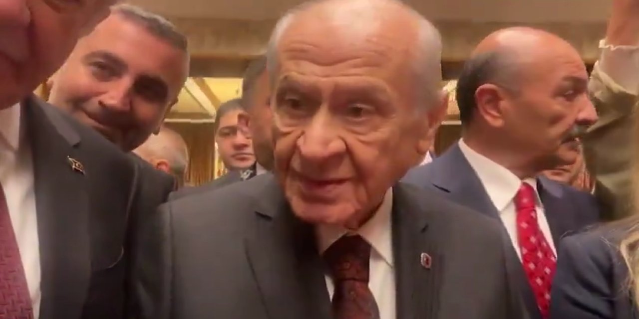 Devlet Bahçeli'den DEM Parti'ye zeytin dalı: "Dünyada barış isterken kendi ülkemizde barışı sağlamak lazım"