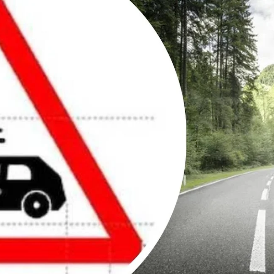 Yeni trafik levhası tanıtıldı.İşte yeni levhanın anlamı