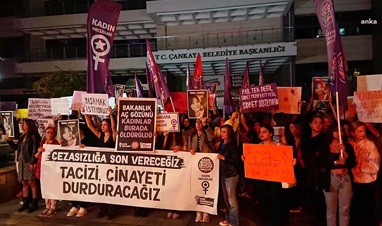 Kadınlardan İkbal Uzuner ve Ayşegül Halil için ülke genelinde eylem