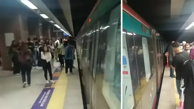 Marmaray'da seferler durdu