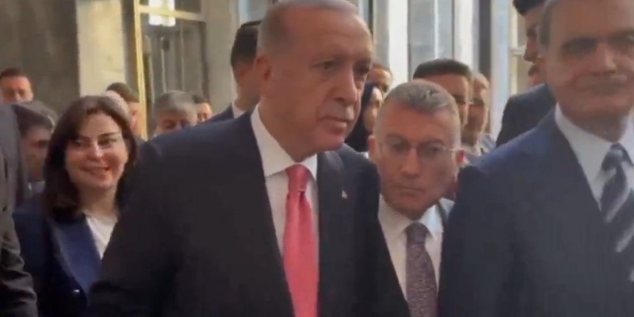 Erdoğan, gazetecinin sorusunu A Haber muhabirine cevaplattı: "Rüya ne diyorsun?"