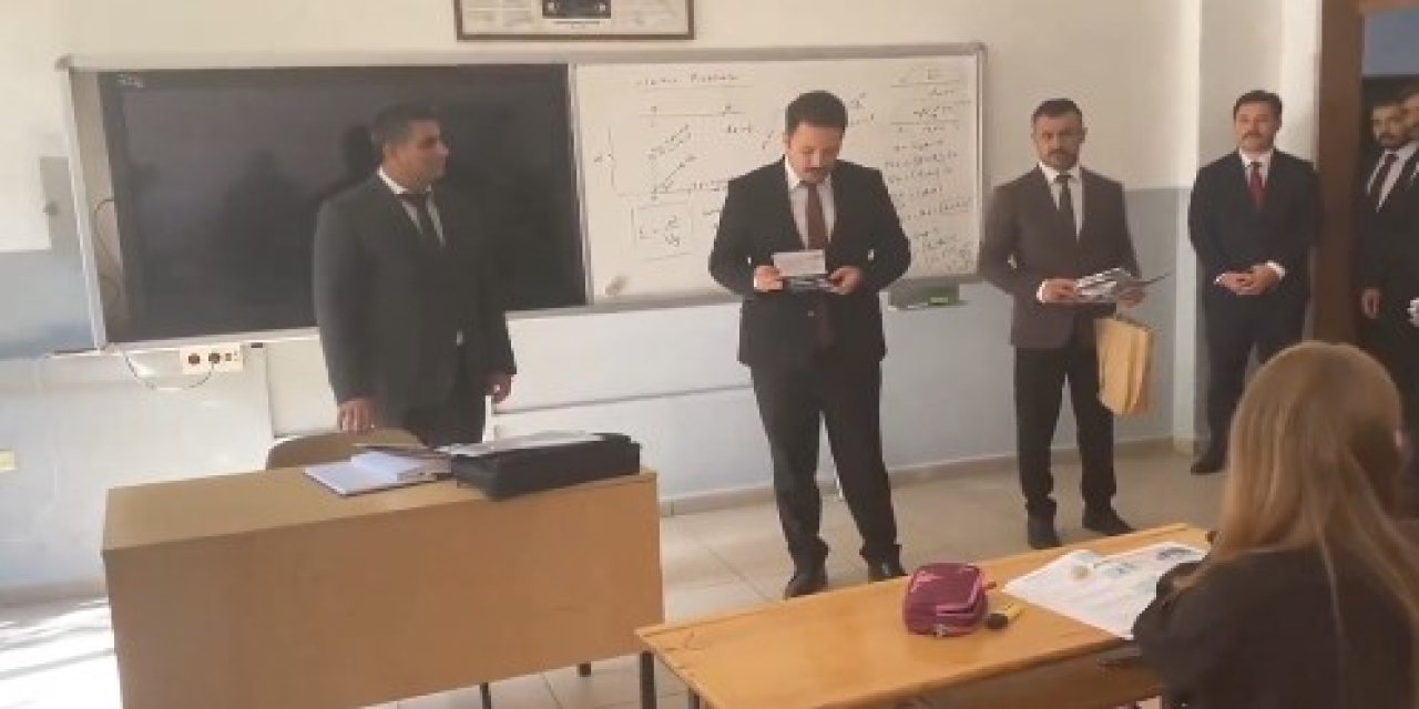 Ülkü Ocaklarının lise ziyareti tepki çekti! Okul müdüründen açıklama geldi