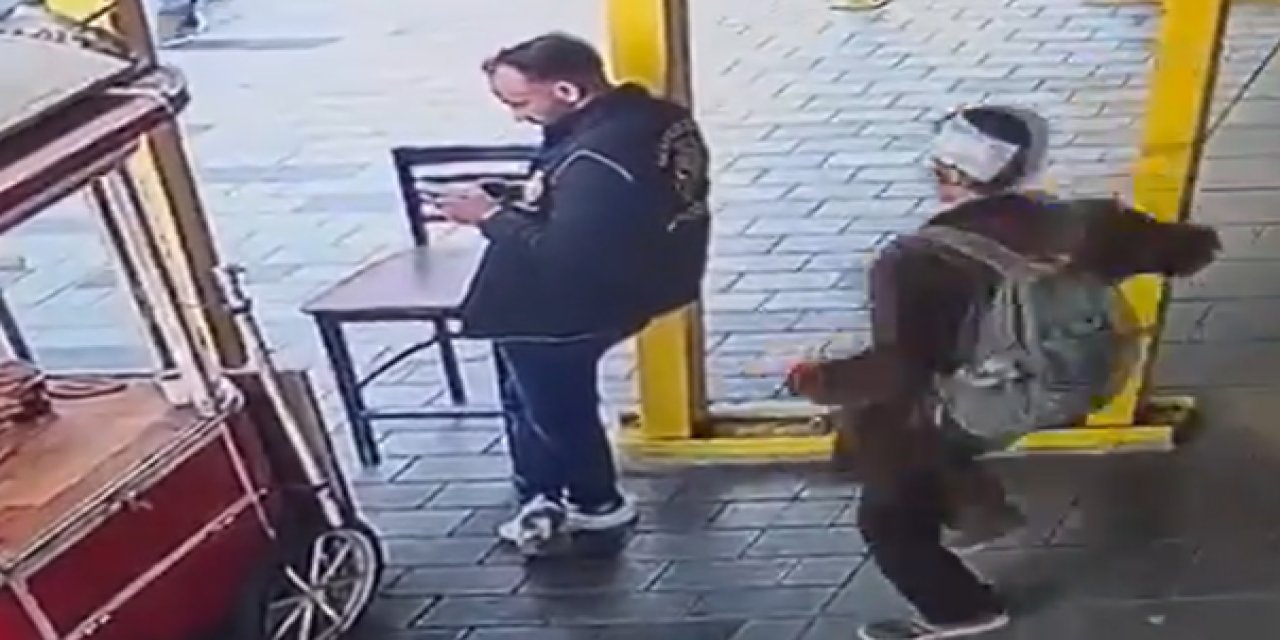 Polisi arkadan bıçaklayan şahsın 1 ay önce çektiği video ortaya çıktı