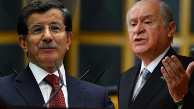 Davutoğlu'ndan Bahçeli'ye destek