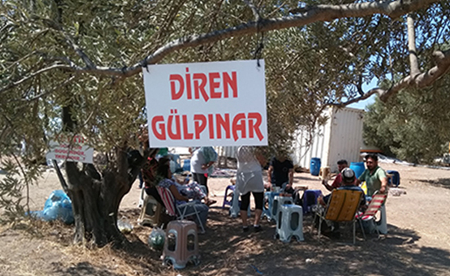 Köylüler enerji santraline karşı nöbete devam ediyor