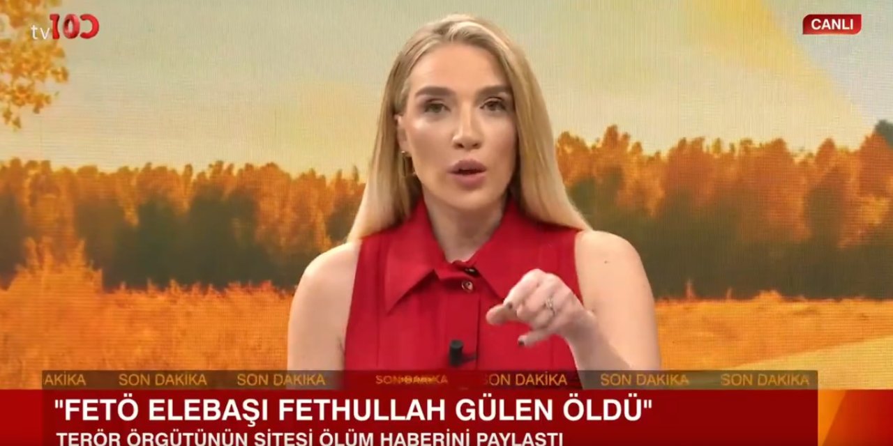 Cansu Canan, Fethullah Gülen'in ölüm haberini böyle verdi: "Yayın ilkelerini hiç dikkate almayacağım"