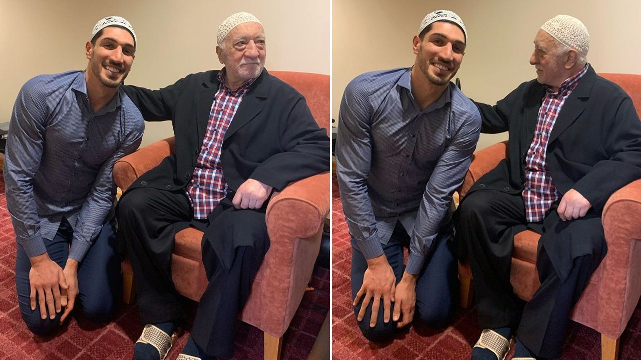 FETÖ'nün manevi çocuğu Enes Kanter'den paylaşım