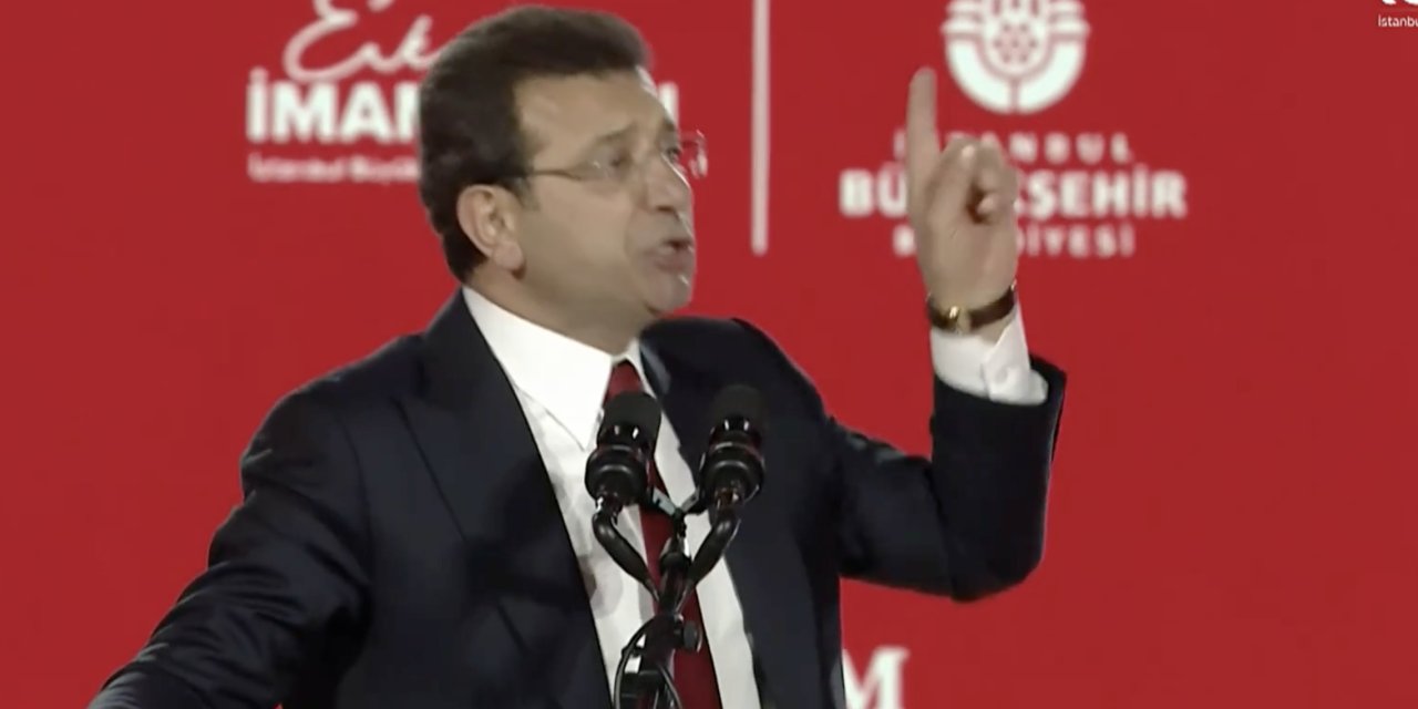 Ekrem İmamoğlu 29 Ekim kutlamalarında konuştu: "Artık onların devri bitti, eski dönem aktörlerinden kurtulmanın zamanı geldi"