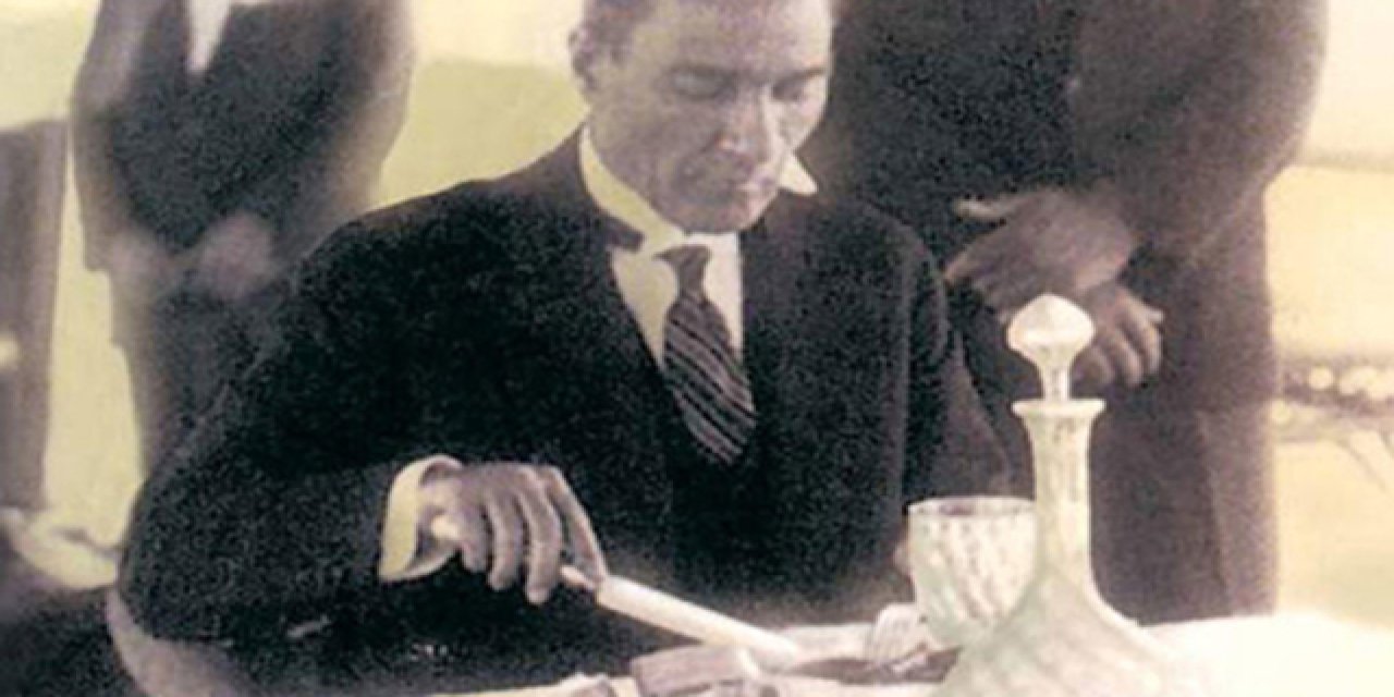 Atatürk'ün ölmeden önce yediği son yemek!
