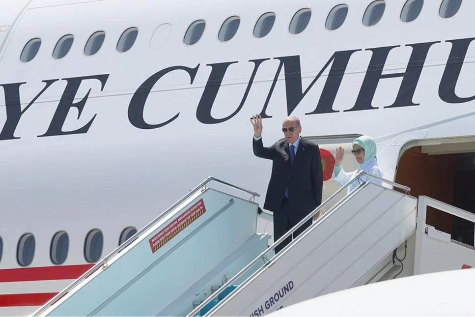 Erdoğan, Suudi Arabistan'a gitti