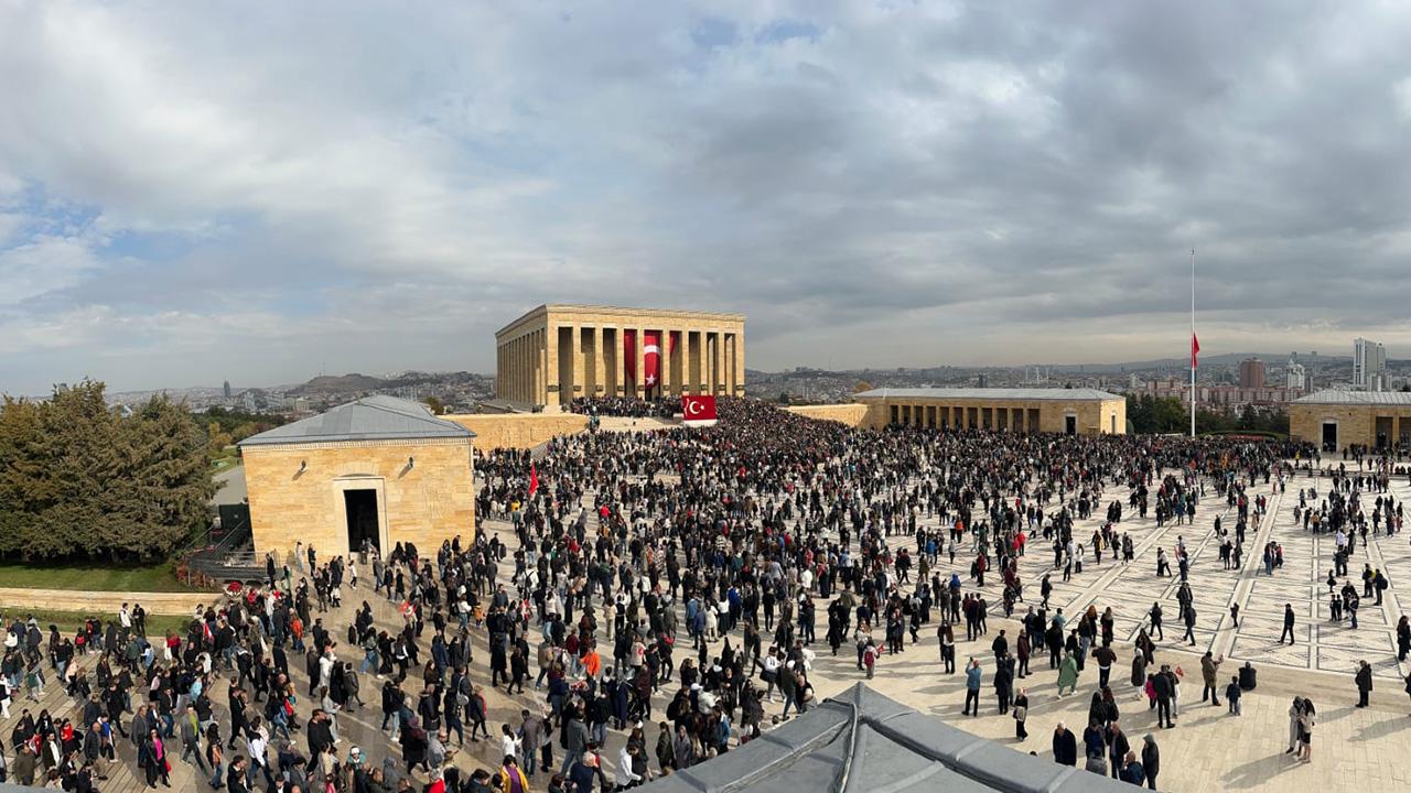10 Kasım'da Anıtkabir'e rekor ziyaret