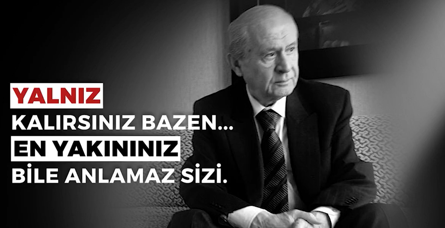 MHP'den bol mesajlı Devlet Bahçeli videosu: "Vakit tamamdır"