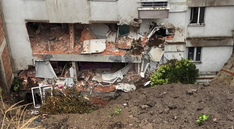 Rize'de heyelan! 1 kişi öldü, 2 kişi yaralandı