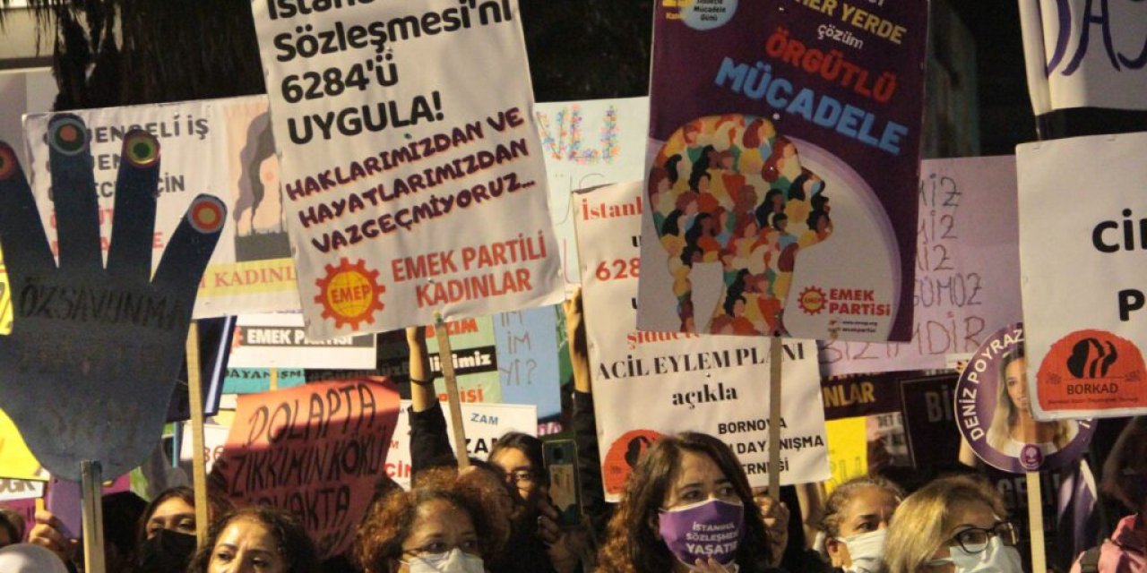 Kadınların '25 Kasım' çağrısına AKP'den yasak! Taksim'e çıkan yollar kapatıldı
