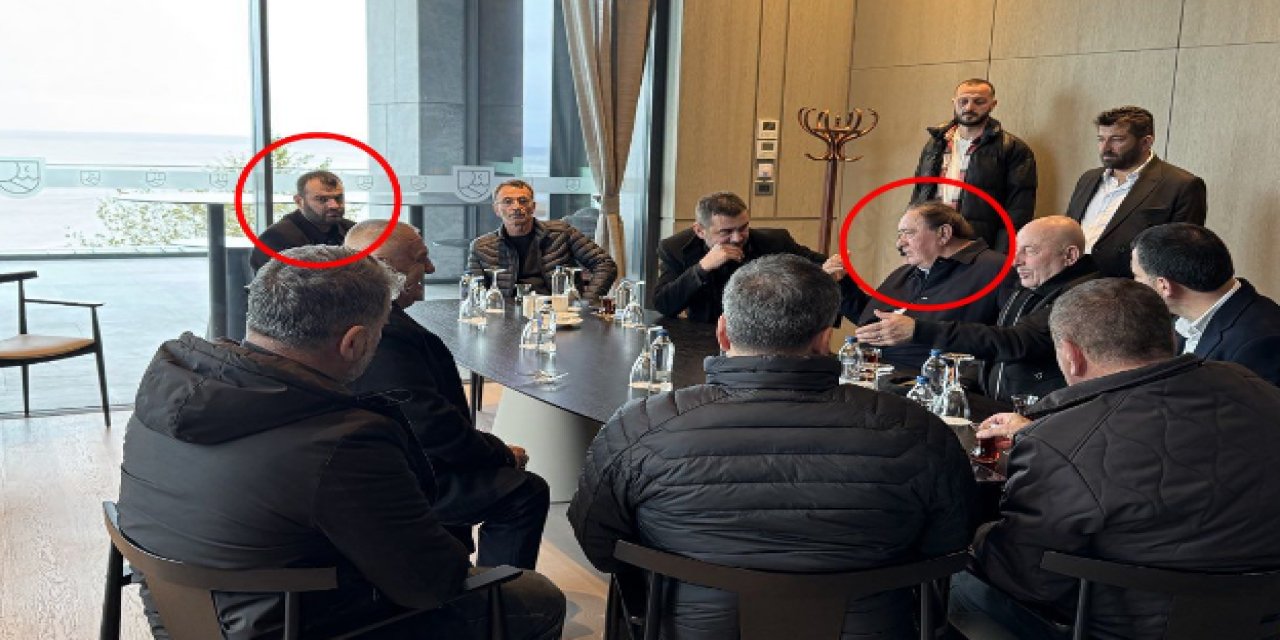 Alaattin Çakıcı ve Hrant Dink'in katili Ogün Samast bir arada