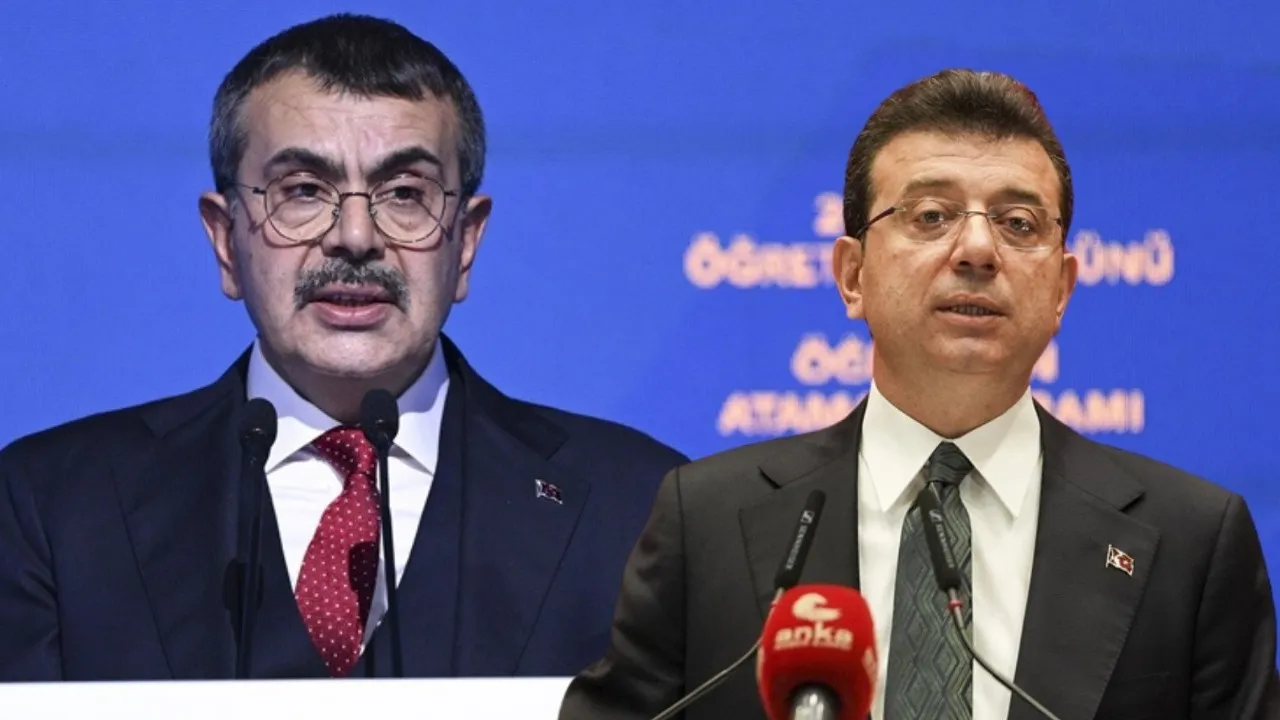 İmamoğlu'ndan Bakan Tekin'e: Bir Milli Eğitim Bakanı böyle konuşur mu?