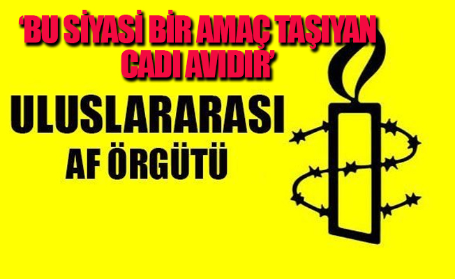 Af Örgütü 'Cadı avı' dedi