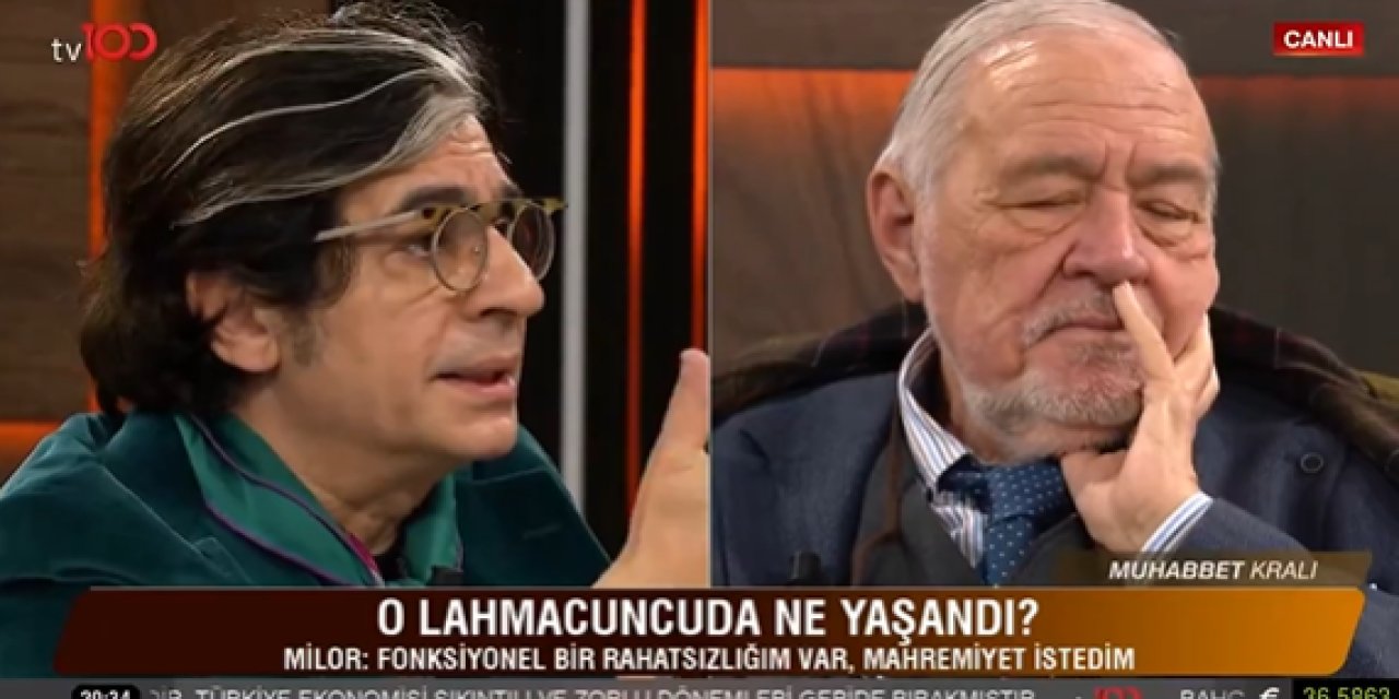 İlber Ortaylı, Okan Bayülgen'in programında rahatsızlandı