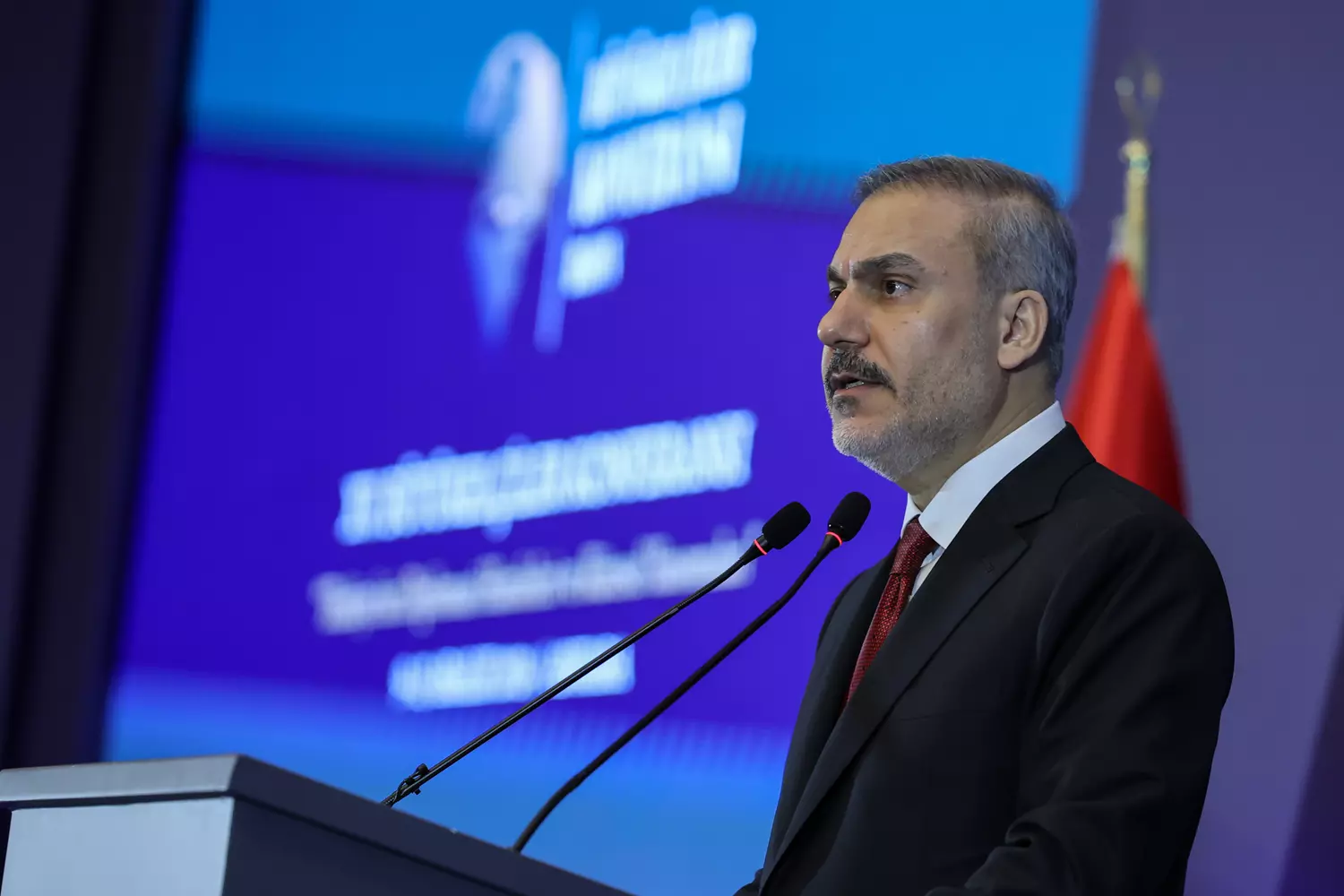 Dışişleri Bakanı Hakan Fidan'dan Şam'da büyükelçilik çıkışı