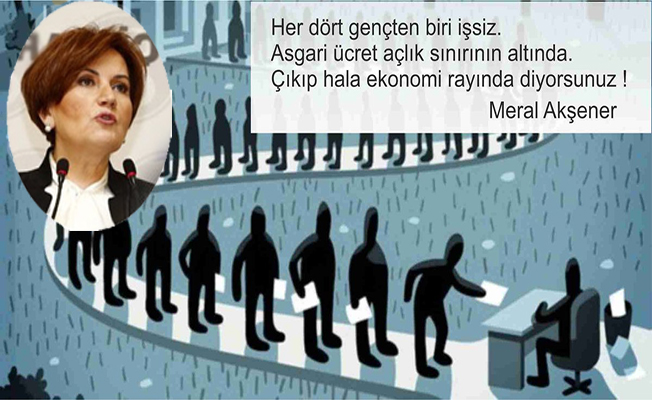 Akşener: AKP döneminde herkesin borcu arttı