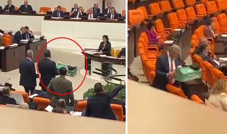 TBMM yine karıştı! Kürsüye 'tabut' ile çıkmak istedi