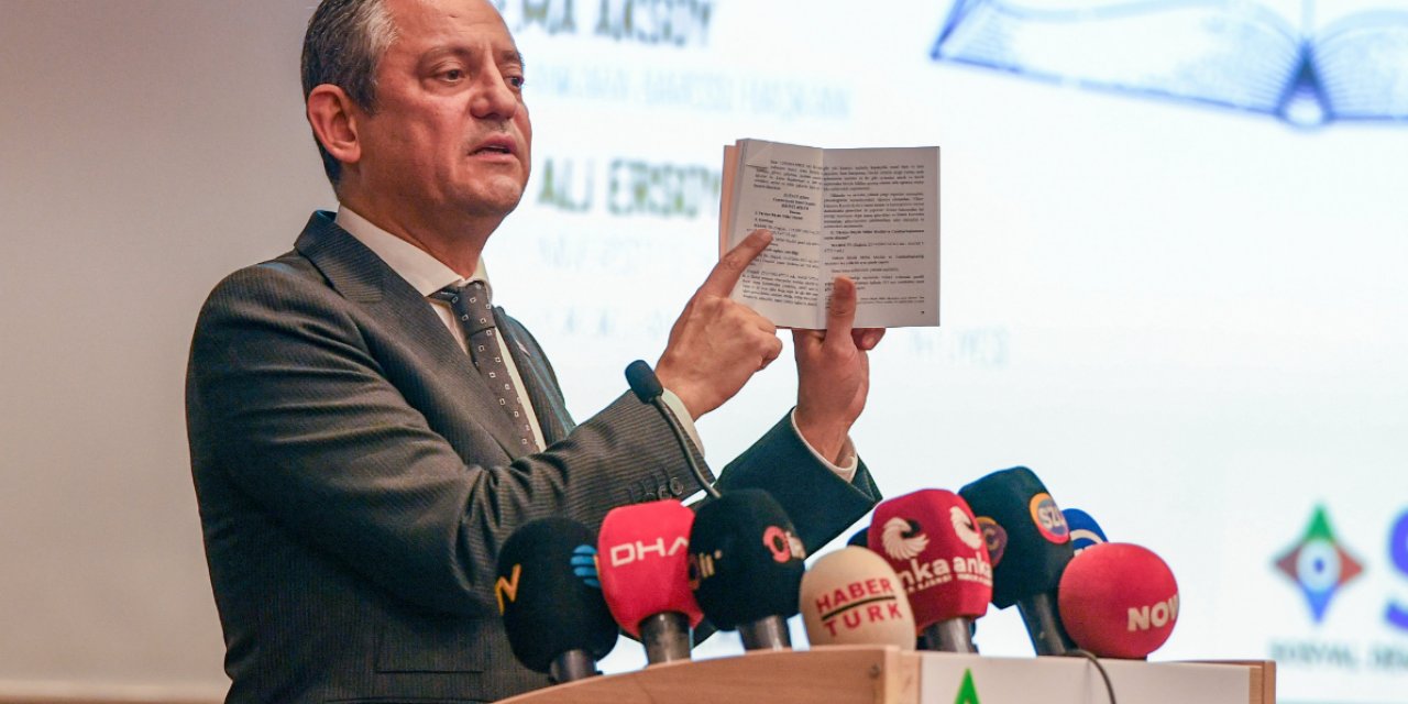 Özgür Özel'den Erdoğan'ın CHP'li belediyelere haciz uygulatmasına ilk tepki