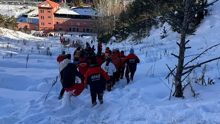 Palandöken'de çığ düştü! Genç judocu hayatını kaybetti