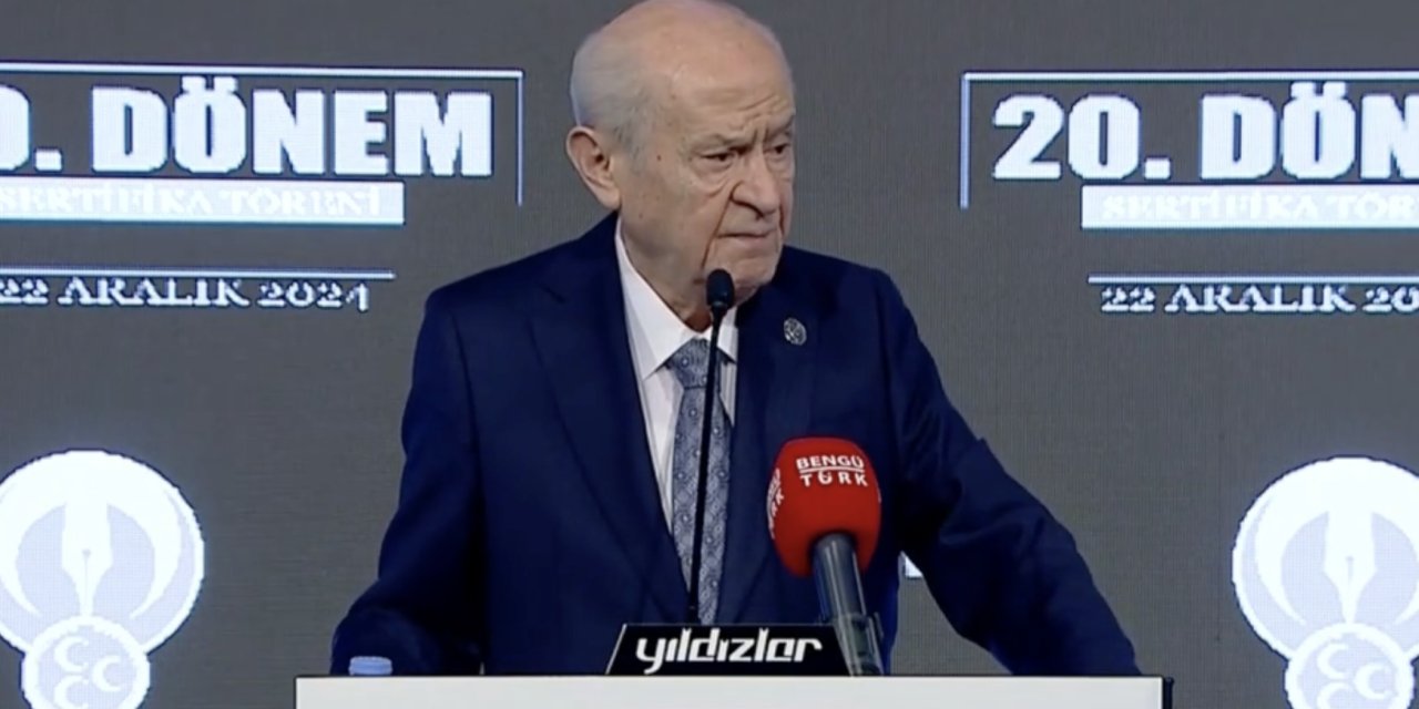 Devlet Bahçeli 'Apo' çağrısını tekrarladı! DEM Parti'ye CHP için akıl verdi