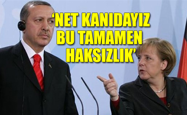 Merkel’den Ankara'yı kızdıracak açıklama